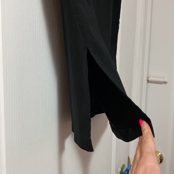 Primadonna black pencil skirt with side slits size 3/4 - Picture 3 of 7